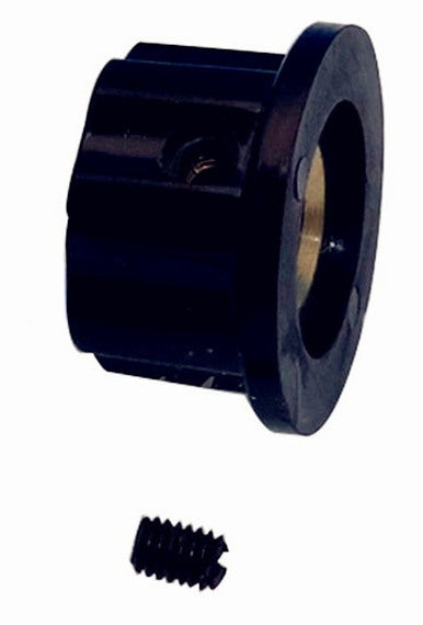 Black and Silver Potentiometer Knobs - 10 Pack from PMD Way with free delivery worldwide