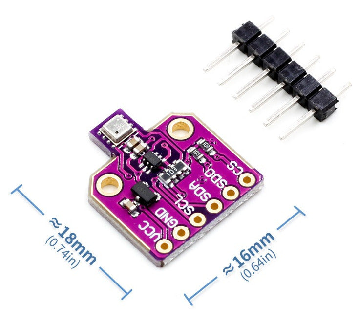 BME680 Temperature Humidity Pressure and Gas Sensors from PMD Way with free delivery worldwide
