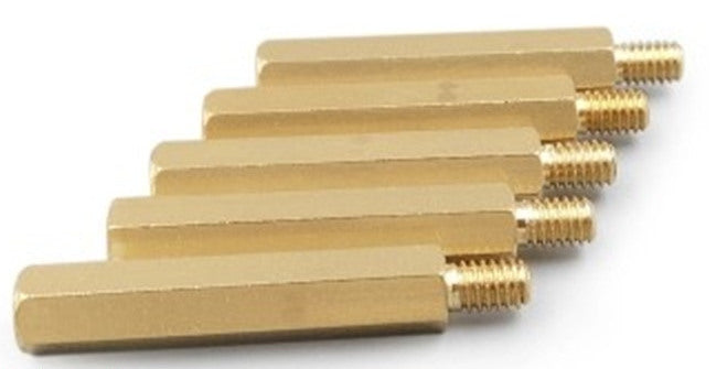 Brass Standoffs - Male to Female - Various Types from PMD Way with free delivery worldwide