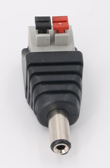 2.1mm Spring Terminal Male DC Power Connectors in packs of ten from PMD Way with free delivery worldwide