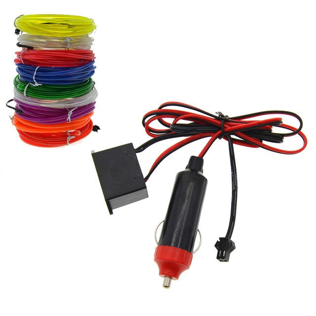 Great value EL wire starter packs without or with your choice of EL inverter 1m of EL wire PMD Way with free delivery worldwide