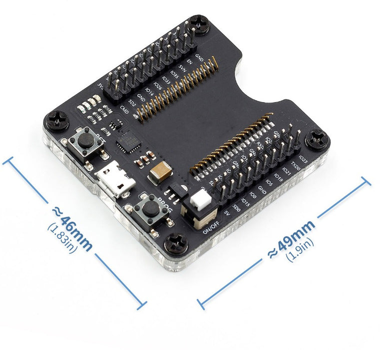 ESP8266 or ESP32 Burn and Test Board with USB interface from PMD Way with free delivery worldwide
