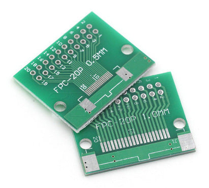 1mm 0.5mm Double Sided FPC FFC Breakout PCB from PMD Way with free delivery worldwide