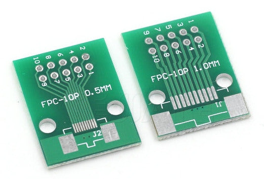 1mm 0.5mm Double Sided FPC FFC Breakout PCB from PMD Way with free delivery worldwide