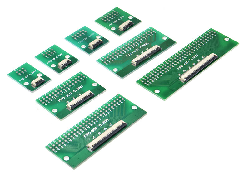 0.5mm FPC FFC Flat Cable to Through Hole DIP Breakout Boards