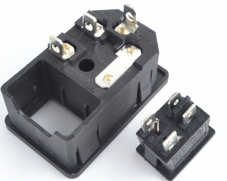 Switched IEC Socket with Fuse from PMD Way with free delivery worldwide