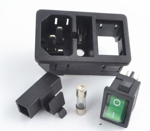 Switched IEC Socket with Fuse from PMD Way with free delivery worldwide