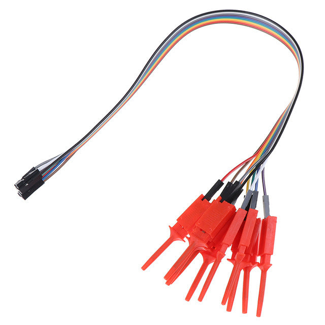 IC Test Hook to Dupont Female Leads in packs of ten from PMD Way with free delivery worldwide