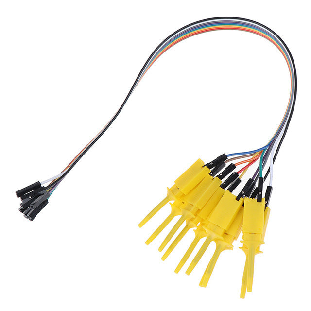IC Test Hook to Dupont Female Leads in packs of ten from PMD Way with free delivery worldwide
