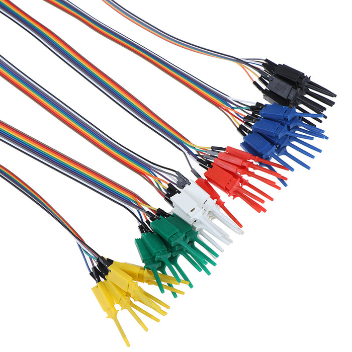IC Test Hook to Dupont Female Leads - 10 Pack