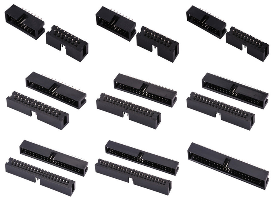 Vertical PCB Mount IDC Shrouded Headers - 10 Packs from PMD Way with free delivery worldwide