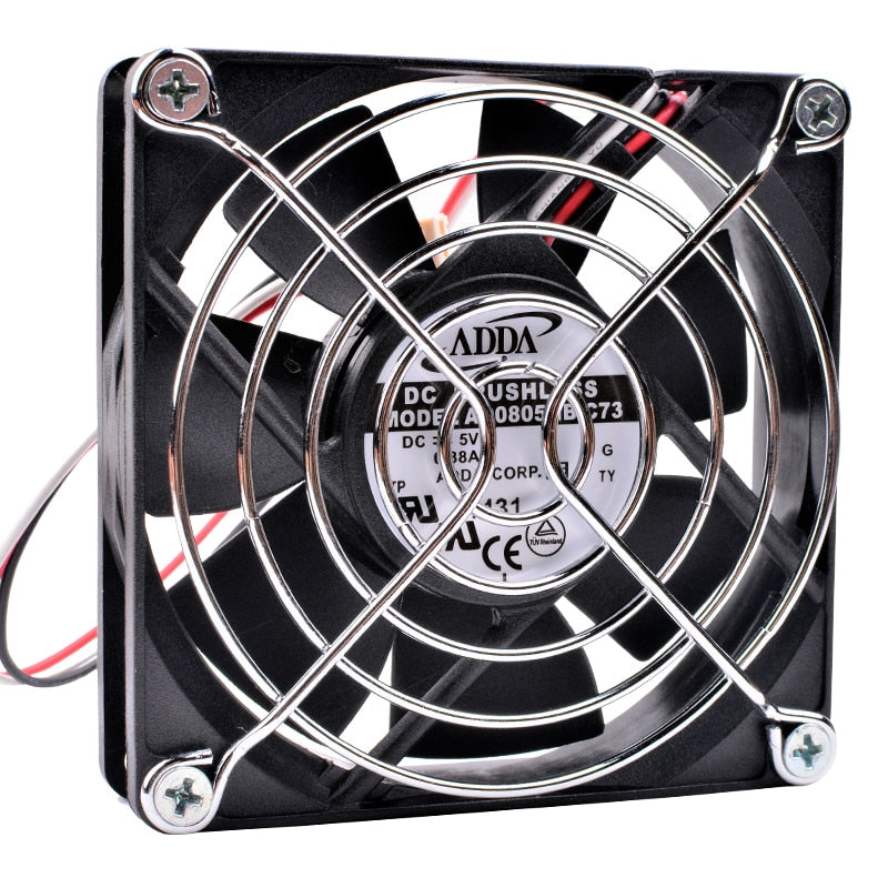 5V DC Fan - Wired or USB - 80 x 80 x 20mm from PMD Way with free delivery worldwide