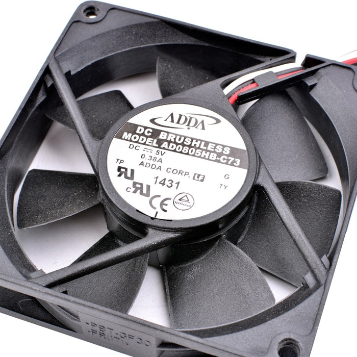 5V DC Fan - Wired or USB - 80 x 80 x 20mm from PMD Way with free delivery worldwide