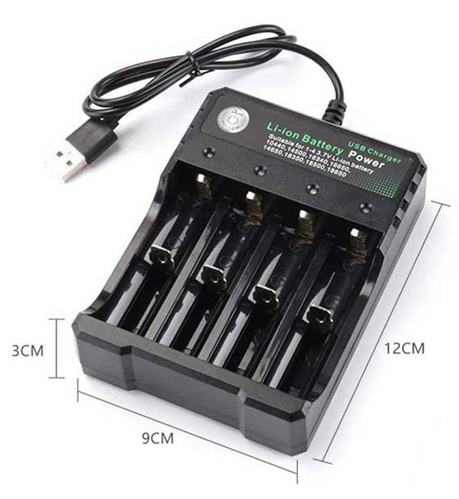 USB Lithium Ion Battery Charger for Various 3.7V Li-Ion 14500 18650 from PMD Way with free delivery worldwide