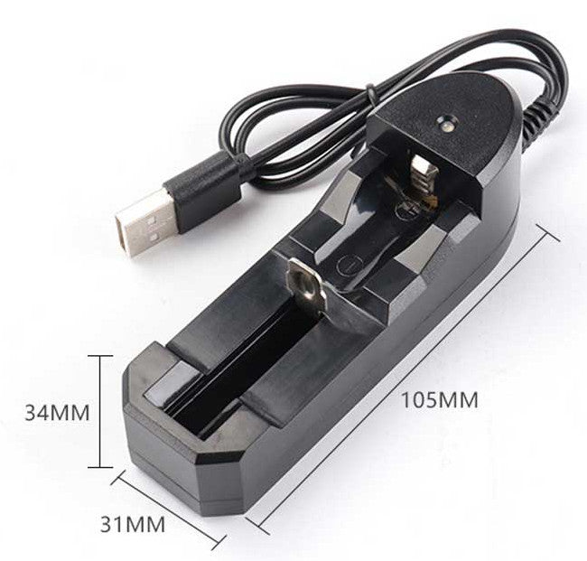 USB Lithium Ion Battery Charger for Various 3.7V Li-Ion 14500 18650 from PMD Way with free delivery worldwide