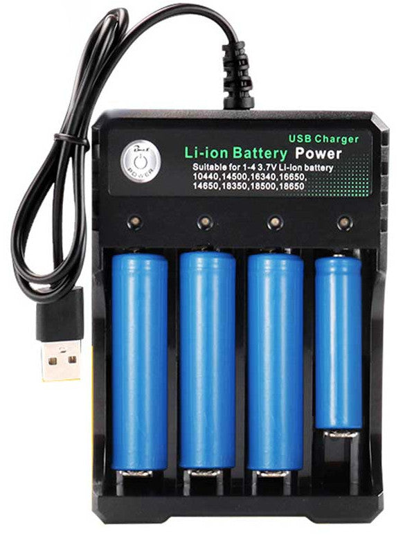 USB Lithium Ion Battery Charger for Various 3.7V Li-Ion 14500 18650 from PMD Way with free delivery worldwide