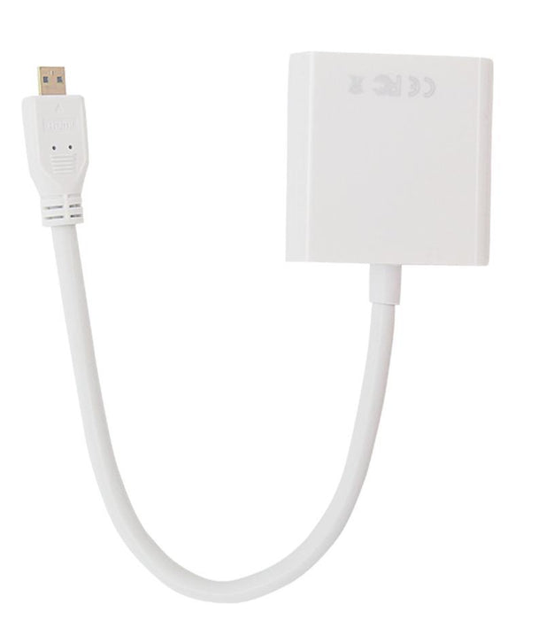 Use your Raspberry Pi 4 Model B with VGA monitors using the Micro HDMI to VGA Socket Adaptor from PMD Way with free delivery worldwide