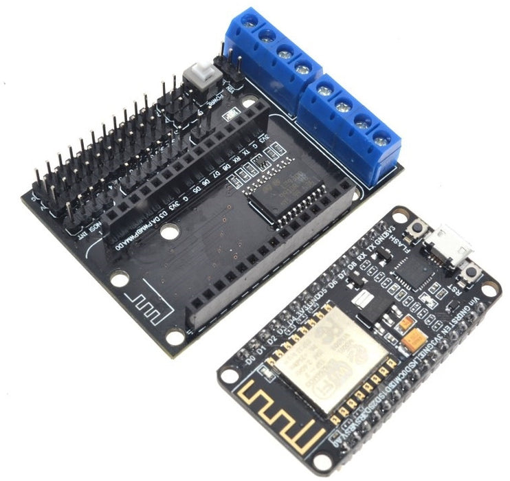 NodeMCU - Lua based ESP8266 Development Board with Motor Shield from PMD Way with free delivery worldwide