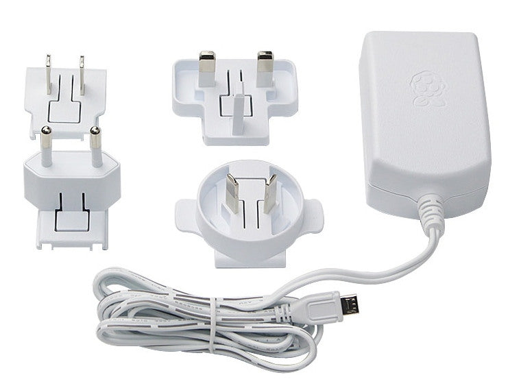 Official Raspberry Pi 5.1V 2.5A Power Supply from PMD Way with free delivery worldwide