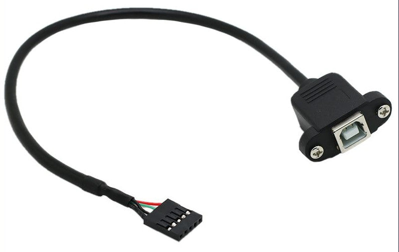Panel Mount USB B Socket to Female Header Cables from PMD Way with free delivery worldwide
