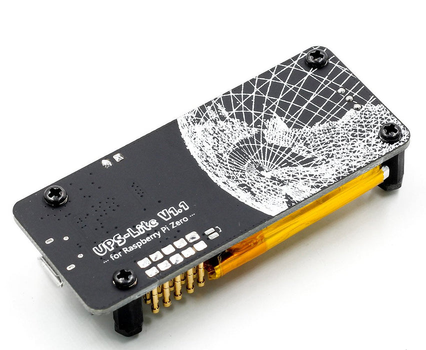 Give your Raspberry Pi Zero W a backup power supply with this Raspberry Pi Zero W UPS with LiPo Battery pHAT from PMD Way with free delivery worldwide