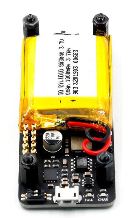 Give your Raspberry Pi Zero W a backup power supply with this Raspberry Pi Zero W UPS with LiPo Battery pHAT from PMD Way with free delivery worldwide