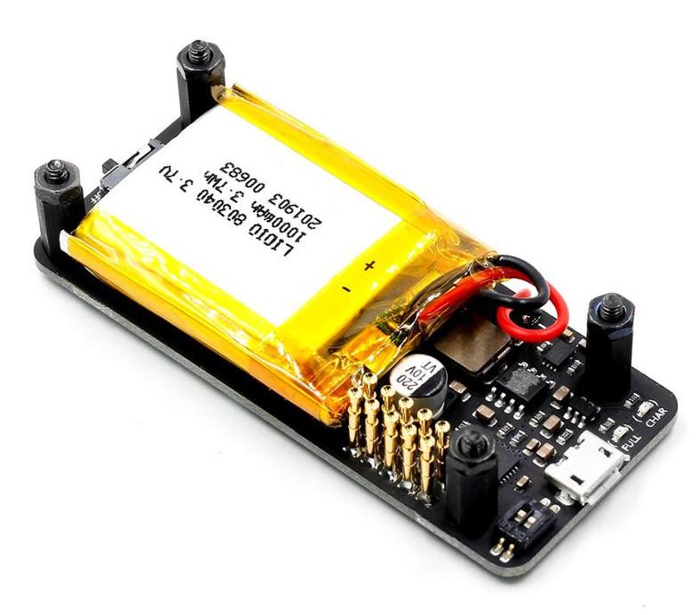 Give your Raspberry Pi Zero W a backup power supply with this Raspberry Pi Zero W UPS with LiPo Battery pHAT from PMD Way with free delivery worldwide