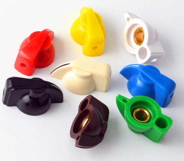 Retro Style Potentiometer Knob - Various Colors - Eight Pack from PMD Way with free delivery worldwide