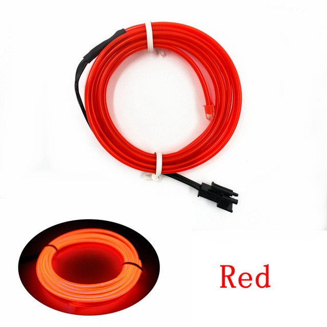 Bulk sewable 2.3mm EL Wire in lengths from 50m to 500m from PMD Way with free delivery worldwide