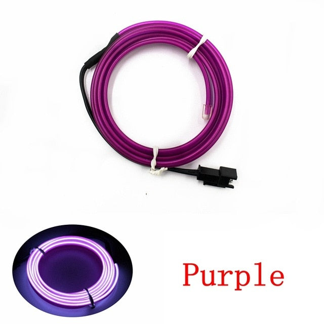 Bulk sewable 2.3mm EL Wire in lengths from 50m to 500m from PMD Way with free delivery worldwide