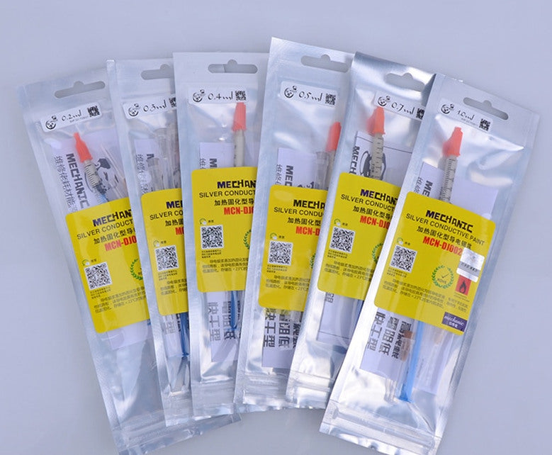 Silver Conductive Glue Paste Syringes from PMD Way with free delivery worldwide