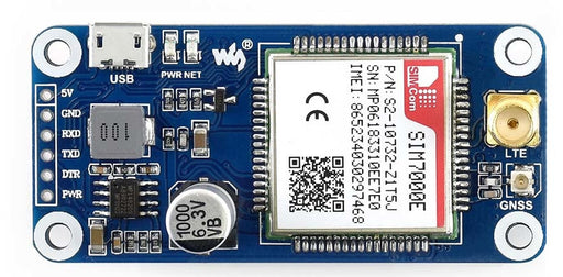 NB-IoT/eMTC/EDGE/GPRS/GNSS HAT for Raspberry Pi from PMD Way with free delivery worldwide
