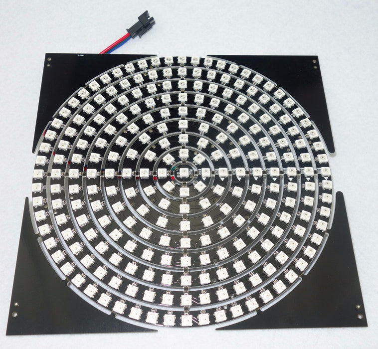 SK6812 RGB LED Ring Set - Black PCB from PMD Way with free delivery worldwide