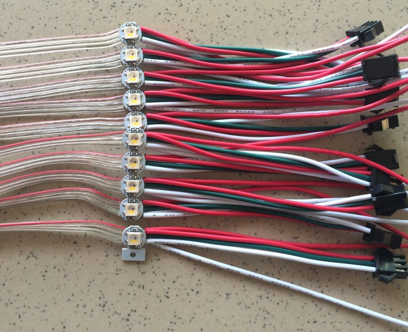 Pre-wired SK6812 RGBW LED PCB Strings from PMD Way with free delivery worldwide