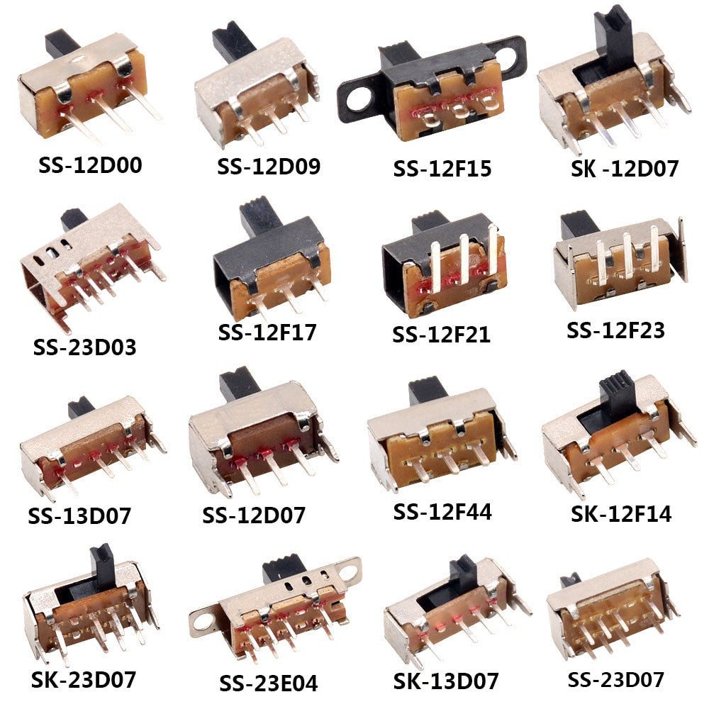 Wide variety of compact slide switches from PMD Way with free delivery worldwide