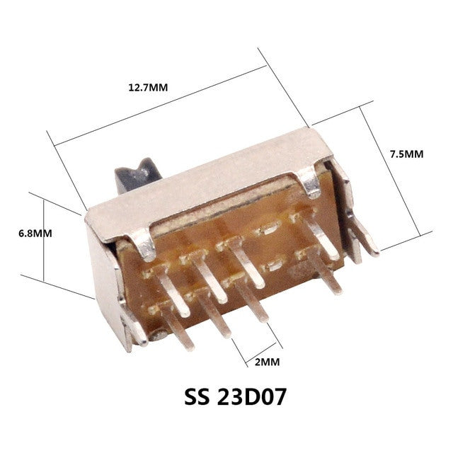 Wide variety of compact slide switches from PMD Way with free delivery worldwide