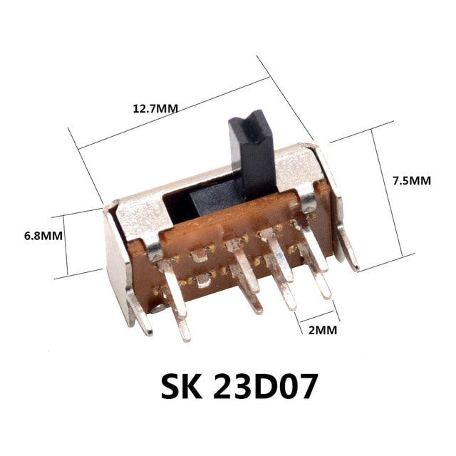 Wide variety of compact slide switches from PMD Way with free delivery worldwide