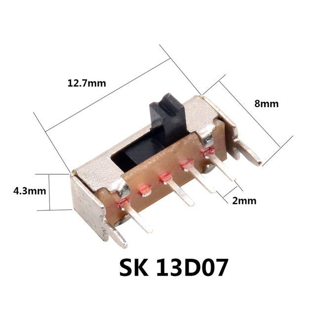 Wide variety of compact slide switches from PMD Way with free delivery worldwide