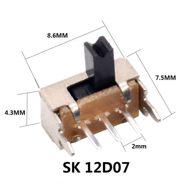 Wide variety of compact slide switches from PMD Way with free delivery worldwide