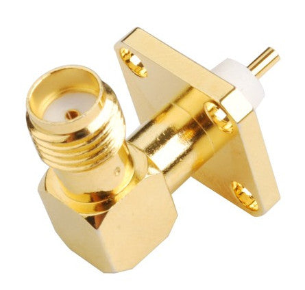 Panel Mount Right Angle SMA Socket from PMD Way with free delivery worldwide