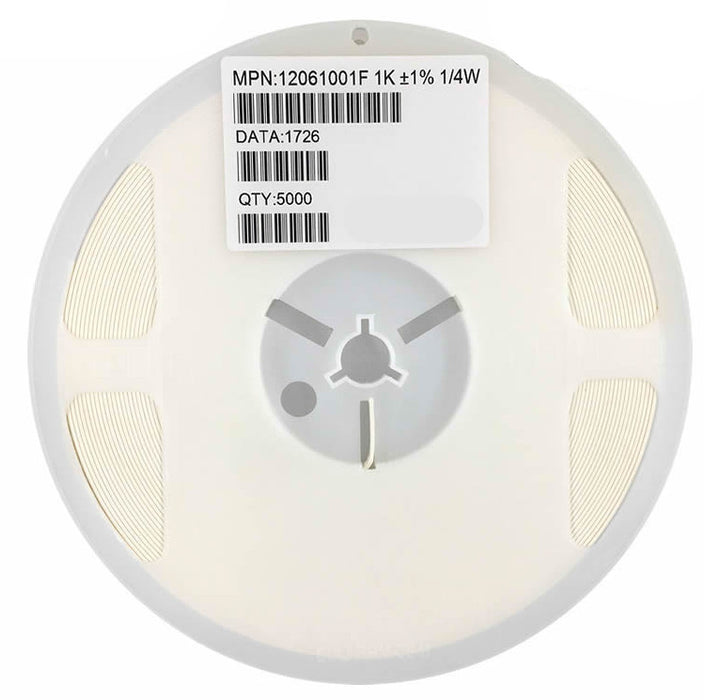 SMD 1206 Resistors - 82R to 910R - Reel of 5000 from PMD Way with free delivery worldwide