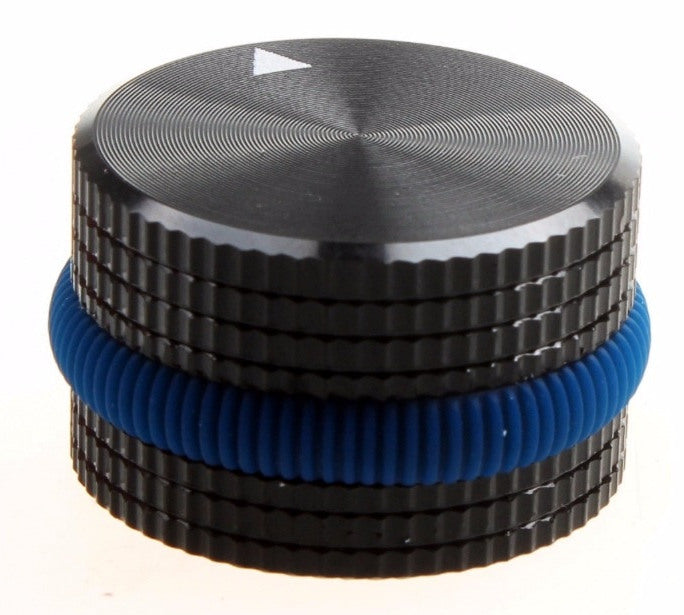 Solid Aluminium Potentiometer Knob 25x15.5mm from PMD Way with free delivery worldwide