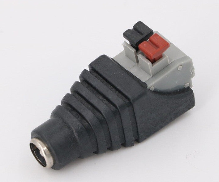 2.1mm Spring Terminal Female DC Power Connectors in packs of ten from PMD Way with free delivery worldwide