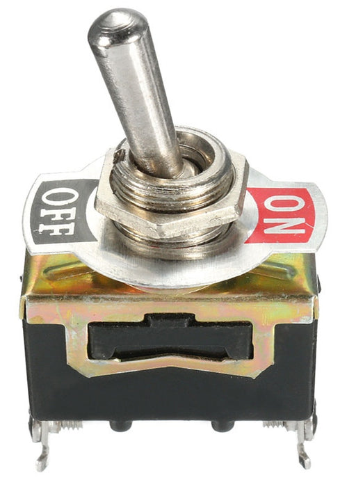 Heavy Duty 15A 250V SPST Toggle Switches in packs of five from PMD Way with free delivery worldwide