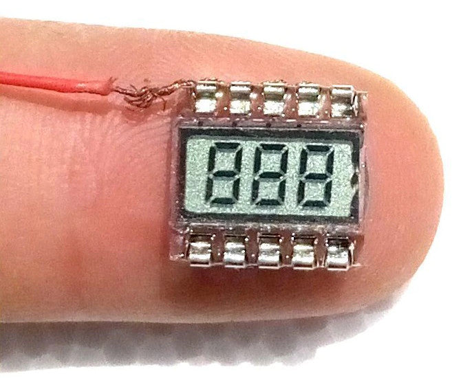 Tiny 3 Digit 7 Segment LCD Module - 3 Pack from PMD Way with free delivery worldwide