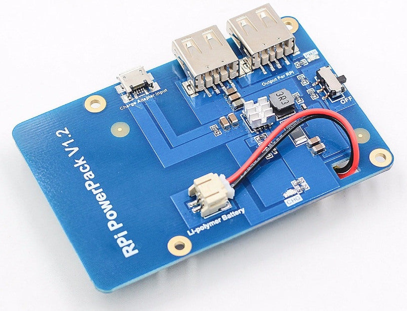 UPS Battery HAT for Raspberry Pi from PMD Way with free delivery worldwide