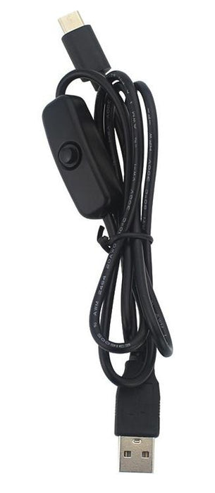 USB C Charging Cable with Power Switch for your Raspberry Pi 4 from PMD Way with free delivery worldwide