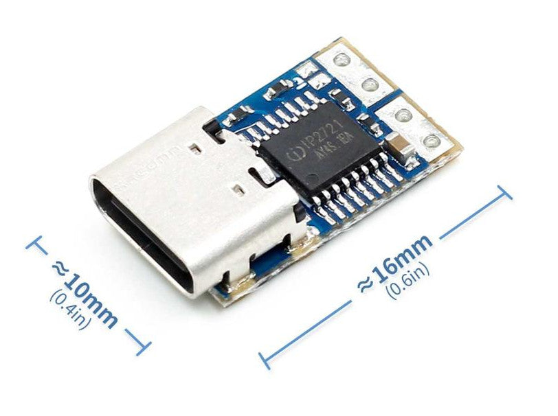 Force USB C power delivery-type power supplies to output more than 5V DC for your own use with these decoy modules from PMD Way with free delivery, worldwide