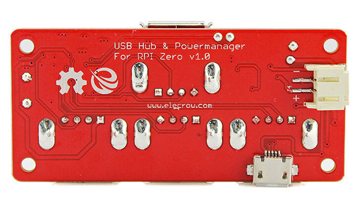 USB Hub and Power Manager pHAT for Raspberry Pi Zero from PMD Way with free delivery worldwide