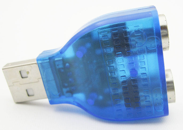 Twin USB to PS/2 Socket Adaptor